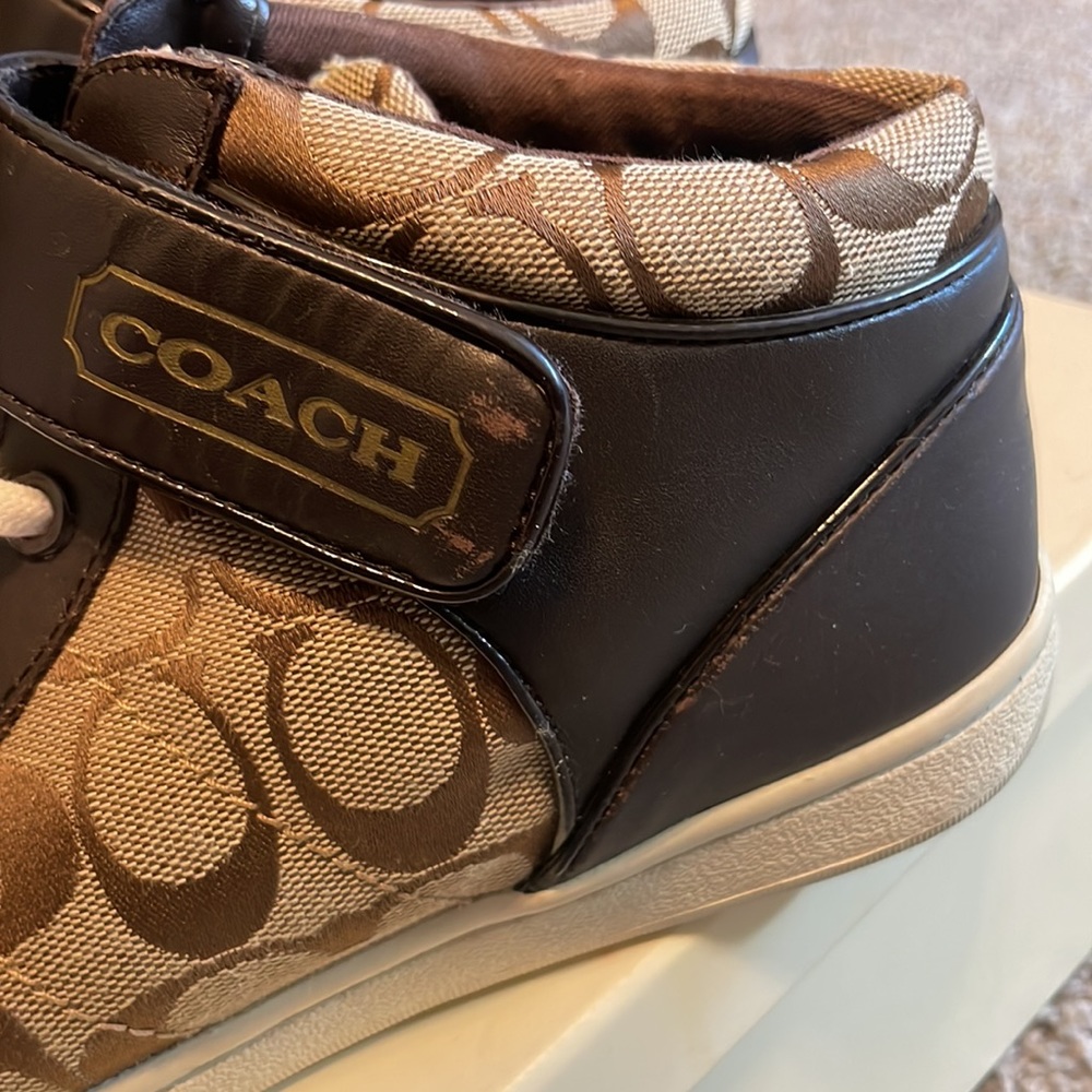 Coach Hightop Sneakers - Picture 4 of 9